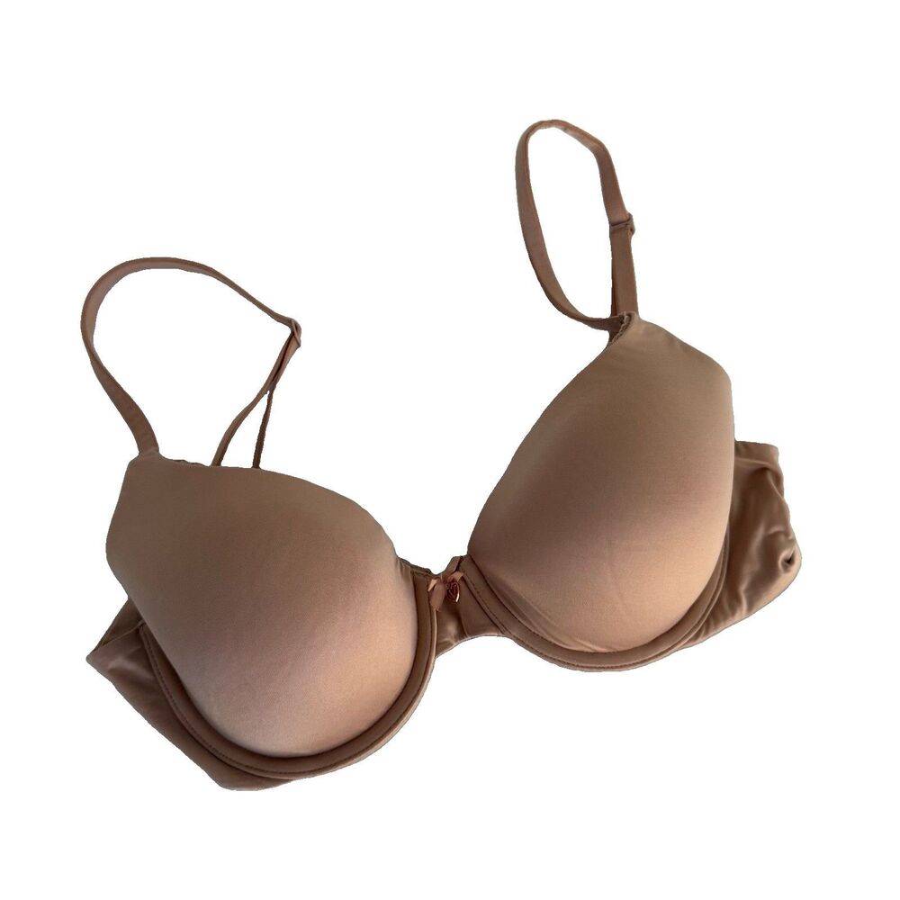 Victoria’s Secret Body By Victoria Perfect Coverage Bra Convertible 32D Tan